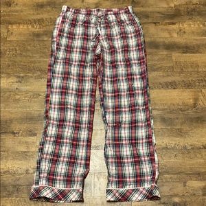 Victoria’s Secret Plaid Red and Green Pajama Pants M